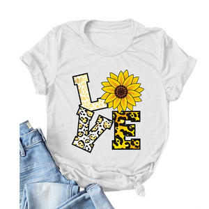 Tops Woman T-shirt Plus Size Clothing Customised Fashion Own Brand Private Label Promotional Campaign Women T-shirts Wholesale - Product Image 4