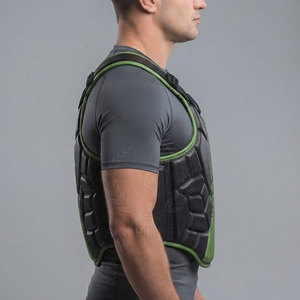 Protection de poitrine en cuir rembourré, robuste, écologique et légère pour la boxe, le MMA, le kickboxing, la lutte et les arts martiaux - Product Image 5