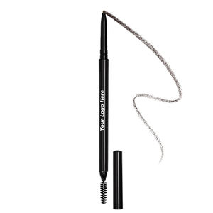 Lápiz de Cejas Impermeable de Larga Duración con Cepillo Spoolie, Delineador de Cejas de Marca Privada, Maquillaje a Prueba de Manchas, Lápiz para Dar Forma a las Cejas - Product Image 1