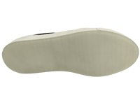 Mocassins de bureau en cuir véritable noir, respirants, à enfiler, avec semelle extérieure en caoutchouc antidérapante et doublure en cuir, cousus/Strobel
