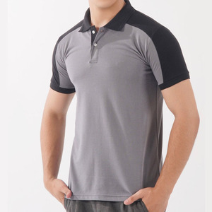 Men's Performance for <b>Shirt</b> Athletic Short Sleeve Sports Golf Casual Dry Fit <b>Collared</b> <b>T</b>-<b>Shirt</b> Solid Customizable Wholesale - Product Image 2