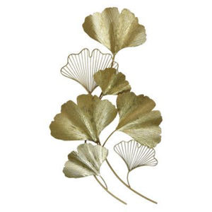 Art mural abstrait moderne de luxe en fer et métal, finition dorée, pour la décoration intérieure de la maison, décorations pour la zone de séjour, belles décorations murales en solde - Product Image 1