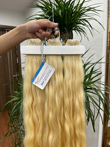 Producto Popular: Extensiones de Cabello Humano Vietnamita con Trama de Color, Doble Trama, Muchas Texturas, Sin Caída, Sin Enredos - Product Image 5
