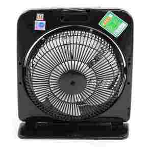 Wholesale 16-Inch Heavy Duty Plastic Pedestal Fan Vietnam Electric Oscillating 3-Speed <b>Settings</b> <b>Square</b> Box Style LED Fan - Product Image 2
