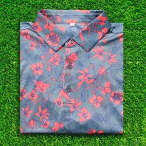 Chemises de golf unies respirantes de haute qualité en gros, 220 grammes, avec poche, logo brodé personnalisé, unisexe, tricotées, pour entreprise - Product Image 5