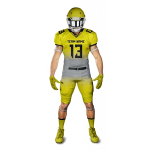 Custom Graphic Personalized Number & Name Padded Football Jersey and Shorts Youth Printed American Football Uniform Club Uniform - Product Image 4