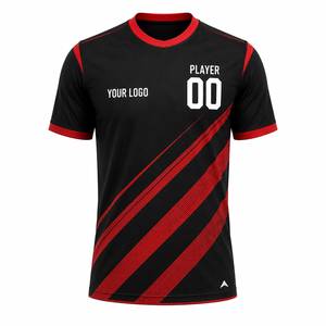 Tenue de football professionnelle, design personnalisé original, détails du joueur personnalisés, légère, respirante, 100% polyester, unisexe - Product Image 3