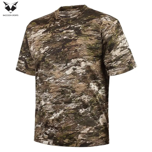 Camisas y Tops de Poliéster y Algodón con Cuentas, Transpirables, de Tela Suave, Cuello Redondo, Diseño Novedoso, Superventas, Personalizables para Caza - Product Image 2