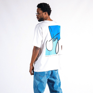 T-shirt homme surdimensionné 100% coton OEM/ODM, impression de logo personnalisée, respirant, léger, impression sérigraphique de haute qualité. - Product Image 3