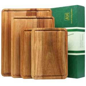 Tablas de cortar y picar de madera de teca, OEM, personalizadas, al por mayor |   Aqdus Saleem India - Product Image 1