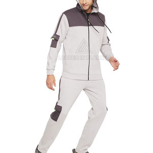 ชุดวอร์มผ้าฟลีซสีพื้นแบบลำลองสำหรับฤดูหนาว ดีไซน์สั่งทำพิเศษ ระบายอากาศได้ดี คุณภาพพรีเมียม ขายส่ง - Product Image 5