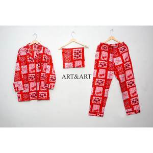 Ensemble de pyjama en coton pour femmes, ensemble de vêtements de nuit confortables, ensemble de pyjama pour demoiselle d'honneur, ensemble de pyjama en coton pour adultes - Product Image 6