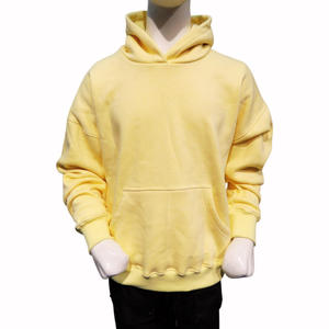 Sudaderas con Capucha Extra Grandes con Bolsillos, Hombros Caídos, Manga Larga, Felpa de Algodón, Sudaderas con Capucha para Hombre - Product Image 1