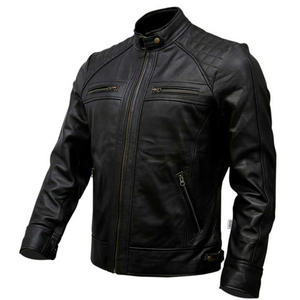 Chaqueta de cuero nueva, moderna y elegante, de buena calidad, la más vendida, al precio más bajo, nuevo diseño, 100% cuero puro, precio al por mayor. - Product Image 6