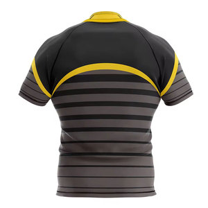 Camiseta de Rugby al por Mayor 100% Poliéster de Alta Calidad, Uniforme de Rugby Personalizado para Equipos, Uniforme de Rugby para Adultos Más Vendido, Personalizable con Estampado - Product Image 2