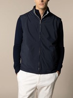 Chaleco Reversible para Hombre, Sin Mangas, Acolchado, Corte Ajustado, Prenda Exterior de Lujo, Chaqueta de Vela con Logotipo Personalizado