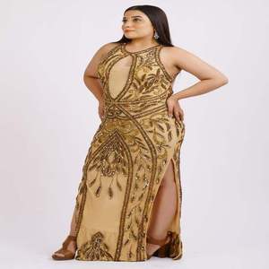 High End Designer Womens Evening Gown Bodycon Mermaid Dress with Train Elegant Formal Event Wear | India Supplier 2026 New Style - Product Image 2