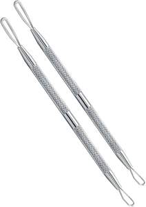 Extractor de Puntos Negros 2 en 1 de Acero Inoxidable, Herramienta Profesional para Eliminar Imperfecciones, Comedones y Espinillas, Cuidado de la Piel - Product Image 6