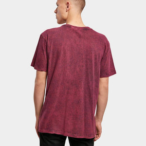 Wholesale Custom logo <b>Drop</b> Shoulder Oversized Men <b>Acid</b> Wash T-Shirt High Quality Streetwear Outdoor Casual Blank Vintage T-Shirt - Product Image 4