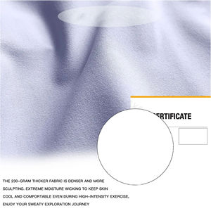 เสื้อชั้นในกีฬาคอรูปตัวยูสำหรับผู้หญิง เสื้อครอปออกกำลังกายโยคะแบบกำหนดเองพร้อมดีไซน์ด้านหลังที่มีสไตล์ - Product Image 5