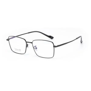 Lunettes Optiques Carrées en Titane de Haute Qualité, Monture Complète Légère et Confortable, Tendance 2026 pour Hommes et Femmes - Product Image 2