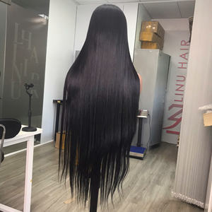 วิกผมลูกไม้แบบตรงสุดๆสีดำสำหรับต่อผม100% แท้จากเวียดนาม - Product Image 1