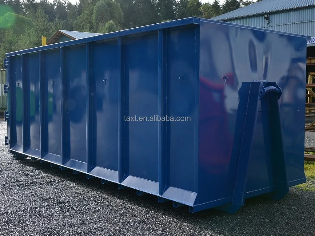 Barato Waste gestão skip bin reciclagem gancho elevador bin lixo recipiente