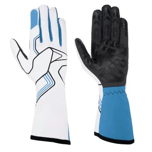 Guantes de Carreras de Dedo Completo, Transpirables, Antideslizantes, Ligeros, Impermeables, con Cierre de Gancho y Bucle, para Karting y Actividades al Aire Libre - Product Image 3