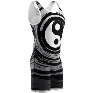 Combinaison de lutte personnalisée avec logo frontal, tenue athlétique extensible, respirante et légère pour les compétitions, les clubs et les équipes - Product Image 2