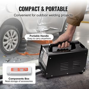 Saldatrice a Punti 220V 3KW con 7 Modalità Versatili (Auto/Manuale) per Riparazione Ammaccature Auto e Kit Riparazione Carrozzeria - Product Image 6