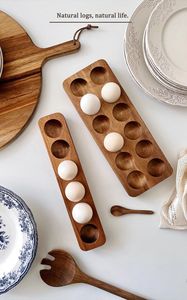 <b>Egg</b> tray wooden <b>egg</b> rack <b>egg</b> <b>storage</b> tray kitchen <b>egg</b> holder counter top <b>egg</b> organiser wooden <b>egg</b> stand <b>egg</b> holder for fridge - Product Image 5
