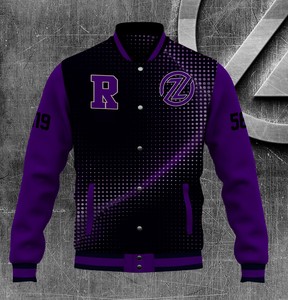Blouson universitaire de baseball pour homme, personnalisé sur le devant, sublimé, haut de gamme, service d'échantillonnage et de personnalisation par fabricant ODM - Product Image 1
