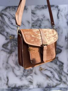 Bolsos de cuero de vaca real para mujer, bolso de nuevo diseño, bolso informal con estilo, bolsos de cuero genuino occidental - Product Image 2