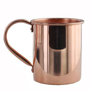 Food Grade 100% Pure Copper <b>Cups</b> <b>Moscow</b> <b>Mule</b> Copper Mugs16 oz with Smooth Rounded Lip - Product Image 6