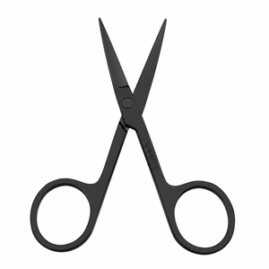 Ciseaux professionnels incurvés en acier inoxydable pour la coupe des sourcils et l'entretien de la beauté - Product Image 6