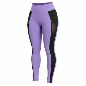 Women's Yoga Gym Wear Set Seamless High Waist Leggings Moisture Wicking Sports Bra Wholesale Activewear Factory - Product Image 4