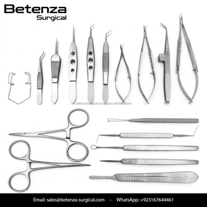 Ciseaux micro-baïonets Yasargil manuels pour la neurochirurgie et les procédures cardiaques, à poignée plate ergonomique vasculaire - Product Image 6