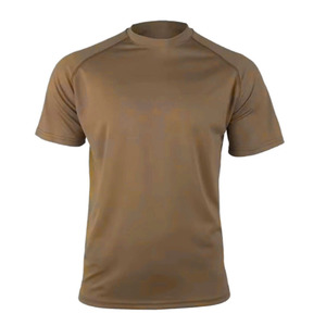 Camiseta de hombre de manga corta, 100% algodón, tela transpirable, cuello redondo, corte regular, diseño liso, serigrafía, impresión de logotipo personalizado. - Product Image 6