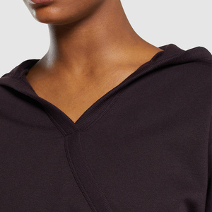 Sweat à capuche court pour femme, le plus vendu, pour usage extérieur, vêtement de mode durable et respirant en molleton de coton, idéal pour l'hiver - Product Image 4