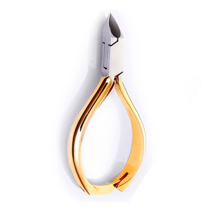 Best Price High Quality Stainless Steel Cuticle Nail Nipper Durable Sharp Blades Professional Salon Use Manicure <b>Round</b> Clipper - Product Image 1