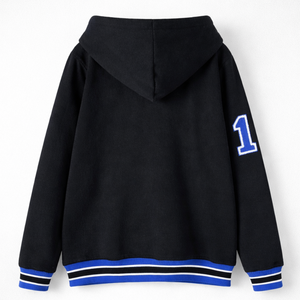 Sudadera con Capucha Negra con Botones de la Fraternidad Griega Phi Beta Sigma, Diseño Clásico, Comodidad Premium y Ajuste Elegante - Product Image 5