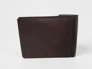 Cartera Corta Vegana de PU para Hombre, Color Marrón, Delgada, para Tarjetas de Crédito, para Uso Diario - Product Image 4