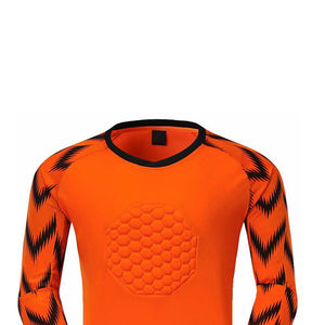 Jersey de Portero de Manga Larga Personalizable de Alta Calidad con Nombre de Equipo Personalizado, 100% Poliéster de Secado Rápido - Product Image 3