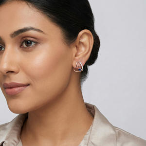 เพชรธรรมชาติเม็ดเดี่ยว 0.06 กะรัต สี H I รูปทรงกลมเจียระไนแบบบริลเลียนท์ ความสะอาดระดับ VS SI สีขาว แท้ ขุดจากดิน สำหรับทำต่างหู - Product Image 1