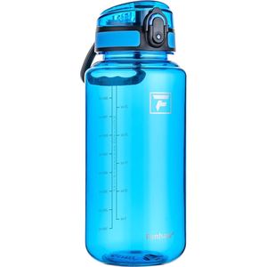 Bottiglia d'Acqua Trasparente da 32 oz in Tritan Senza BPA, Antigoccia, con Tappo Antipolvere, Riutilizzabile, per Uso in Palestra - Product Image 1