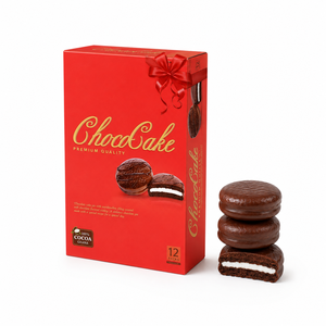 Qualité supérieure, best-seller, fabricant vietnamien, prix d'usine, tarte au chocolat emballée en boîte de 12 paquets. - Product Image 5