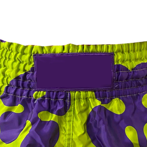 Pantalones Cortos de Muay Thai para Hombre y Mujer, Pantalones de Entrenamiento Deportivo con Logotipo Frontal para Uniformes de Boxeo, Pantalones Cortos de MMA - Product Image 3