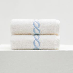 Nouvelle conception, serviettes en coton de haute qualité à prix abordable, ensemble de textiles de maison, serviette de bain brodée sur mesure, vente en gros - Product Image 3