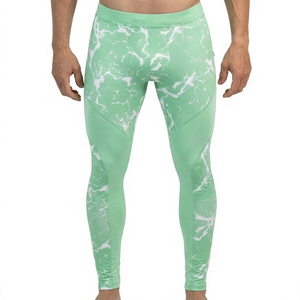 <b>Mens</b> Running Leggings <b>Compression</b> Workout <b>Tights</b> High Stretch Breathable Moisture Wicking Lightweight Gym Fitness Training - Product Image 2