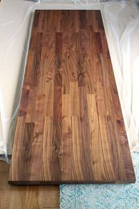 Planche de travail en bois massif de haute qualité, panneau de comptoir à jointures, planche de boucher pour table de cuisine, bureau, meubles, utilisation durable - Product Image 2